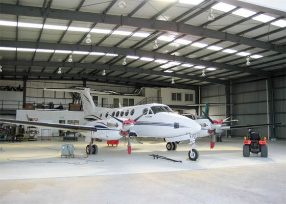 โครงสร้างโลหะ Hangar ฟรี Hangar น้ําหนักเบา H ผังส่วน