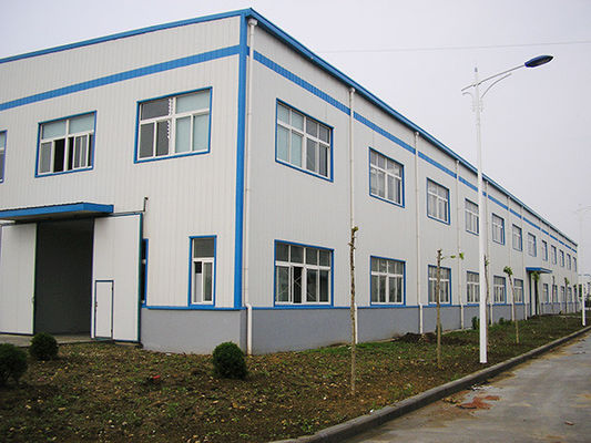 โครงสร้างสแตนเลส Prefabricated ประกอบด้วยส่วน H welded สําหรับห้างสรรพสินค้าตามสั่ง
