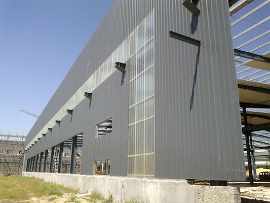 โรงงานโครงสร้างเหล็กสี Q235 Q355B หมักร้อน