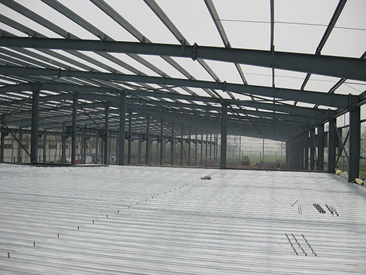 Q355B โรงงานสร้างโครงสร้างเหล็กตามสั่ง CE EN1090 ISO9001 รับรอง